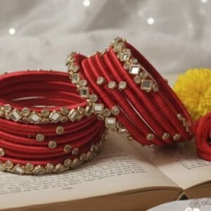 রেশমি চুড়ি Red