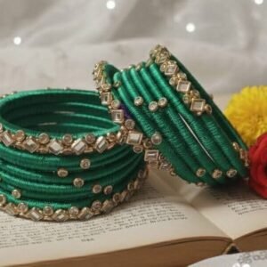 রেশমি চুড়ি Green